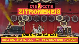 Die Ärzte  Zitroneneis 24082024 Berlin Tempelhof [upl. by Robbins298]