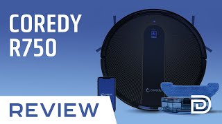 Robot Vacuum And Mop Review  Coredy R750 Robot Vacuum Cleaner [upl. by Zipporah]