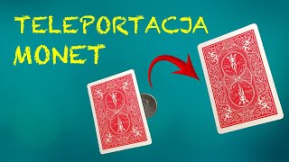 Teleportacja monet pod kartami – Sztuczki z wyjaśnieniem 54 [upl. by Lagasse]