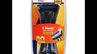 Equate 5 blade razor review [upl. by Huai336]