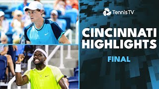 Jannik Sinner vs Frances Tiafoe For The Crown 🏆  Cincinnati 2024 Final Highlights [upl. by Ytirahs]