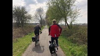 Fietsen in Brabant  van Den Bosch naar Bergen op Zoom via Tilburg en een stukje België [upl. by Flosi15]