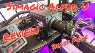 Simagic Alpha U Sim Racers Review [upl. by Antsirhc713]