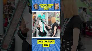 Chainsaw Miku Cosplay at NYCC miku hatsunemiku cosplay chainsawman nycc denji cosplayer [upl. by Noseyt]