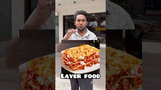 Layer Food Challenge youtubeshorts shortsfeed food foodie entertainement challenge shorts [upl. by Eelarat686]