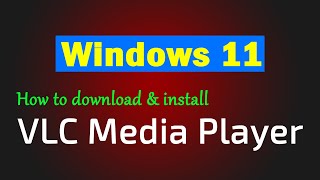 How to VLC Media Player download  Install VLC Media Player in 2024 [upl. by Idnod]