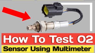 How To Test OXYGEN sensor Using Multimeter [upl. by Cathrin497]