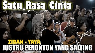 Penonton Yang Salting  Satu Rasa Cinta  Arief Live Ngamen Zidan Yaya [upl. by Mori]