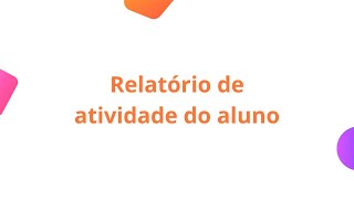 Relatório de atividade do aluno [upl. by Sergio]