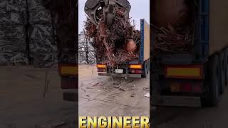 Copper Unloading In Trucks automachine shortsvideo unl oading [upl. by Skutchan675]