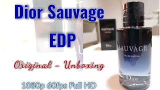 Dior Sauvage EDP  Original  Unboxing [upl. by Selimah]