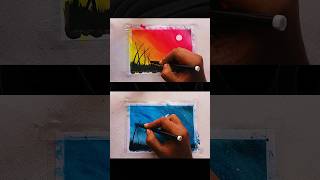 SUN amp MOON  Which is your favorite sun moon art colour drawingtutorial [upl. by Narcissus897]