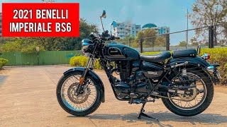 2021 Benelli Imperial 400 BS6  Detailed Ride Review  Better than Classic 350 [upl. by Stark886]