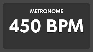 450 BPM  Metronome [upl. by Adilem936]