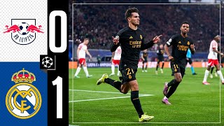 RB Leipzig 01 Real Madrid  HIGHLIGHTS  Champions League [upl. by Christan]