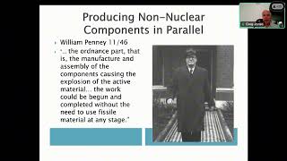 Historically states produced the nuclear fuel and nonnuclear parts of the bomb at the same time [upl. by Aloel334]