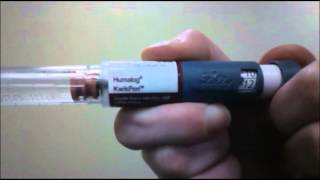 How to use your Insulin Pen  2015 [upl. by Ahsiuq917]