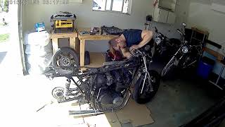 Yamaha xs750 Cafe Racer Breakdown [upl. by Crystal]