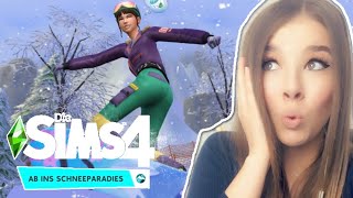 AB AUF DIE PISTE  Die Sims 4 Schneeparadies  GAMEPLAY [upl. by Just]