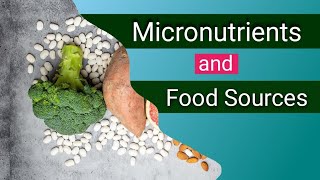 Micronutrients kya hain  Sources of Vitamins amp Minerals [upl. by Gore]