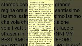 Leggete sta canzone e fatemi sapere [upl. by Idolah]