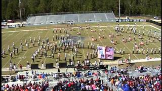 James F Byrnes Rebel Regiment 2012 5A State Prelim Performance [upl. by Iretak56]