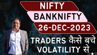 Nifty Prediction and Bank Nifty Analysis for Tuesday  26 December 2023  Bank NIFTY Tomorrow [upl. by Gibe411]