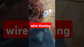 wire tinningtechnical tools shorts short shortvideo shortsviral shortsvideo viralshorts [upl. by Nayarb537]