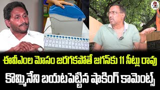 kommineni Srinivasa Rao Shocking Comments On EVM Issue  Praja Chaithanyam [upl. by Atirb]