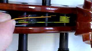 How to Properly Wind a ViolinViola or Cello String [upl. by Malachy]