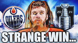 A VERY STRANGE WIN FOR THE EDMONTON OILERS… [upl. by Timofei137]