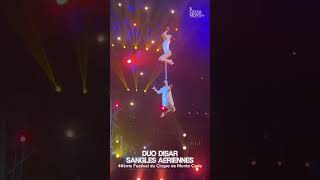 Duo Disar Sangles Aériennes  46ème Festival du Cirque de Monte Carlo shorts [upl. by Kore874]