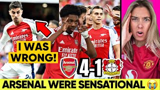 Havertz amp Trossard On Fire They Look Title Ready Arsenal 41 Leverkusen Reaction [upl. by Drofkcor]