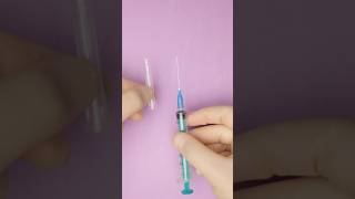 Uncapping Needles Without Dying goodtoknow survivalskill vet medicine needle sharps funfacts [upl. by Yoc]