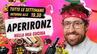 AperiRonz cuciniamo insieme Fagottini alla zucca e zenzero  pt1224  Chef Mirko Ronzoni [upl. by Rovner]