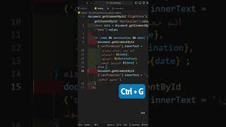 5 Visual Studio Code Shortcuts shorts coding webdevelopment frontend برمجة html javascript [upl. by Retsub]