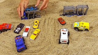 Feuerwehrauto Polizei Krankenwagen amp Spielzeugautos im Einsatz 10 min Spielzeug Film für Kinder [upl. by Morette50]