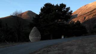 Andy Goldsworthy Refuges dArt DignelesBains HauteProvence France [upl. by Annatnom]