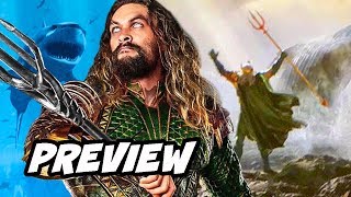 Aquaman Comic Con Trailer Preview and New Armor Breakdown [upl. by Yrellav]