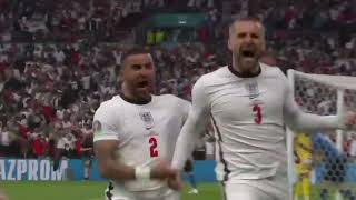 What A Moment Luke Shaw scores against Italy in Euro 2020 final [upl. by Pammie784]