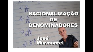 Racionalização de denominadores aula 1 [upl. by Euqimod]