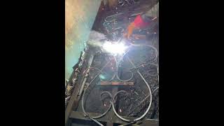 welding گلنرده blacksmithing lathemachine wroughtiron cnc [upl. by Sussman]