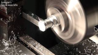 Axminster Sieg C1 micro lathe first cutting [upl. by Grimaldi]