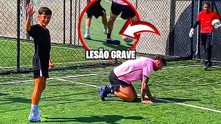 Era Pra Ser Só um Futebol Mas o Taspio Teve Uma Lesão GRAVE [upl. by Herates904]