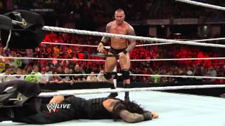 The Shield implodes Raw June 2 2014 [upl. by Sairahcaz]