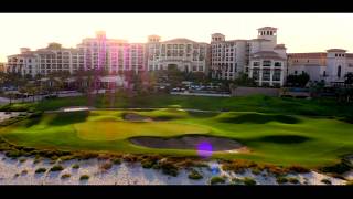 St Regis Saadiyat Island Resort Abu Dhabi Aerial Video [upl. by Nuhsed]