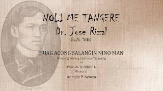 Noli Me Tangere Tagalog Audiobook C2  Ikalawang Kabanata [upl. by Htenaj726]