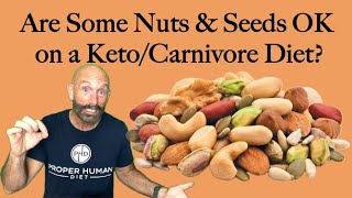 Can You Eat Nuts amp Seeds on a KetoCarnivore Diet nuts seeds [upl. by Siskind]