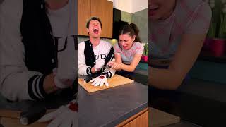 Ultimate Kitchen Prank  Nail in the Cake [upl. by Eyanaj]