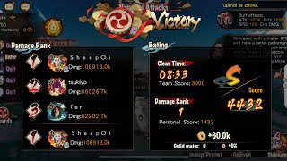 Ultra Namazu Fighting Soul  How to get RANK 1 and score 4400 for badge Onmyoji [upl. by Humfrey]